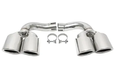 Screw-on tailpipe Porsche
