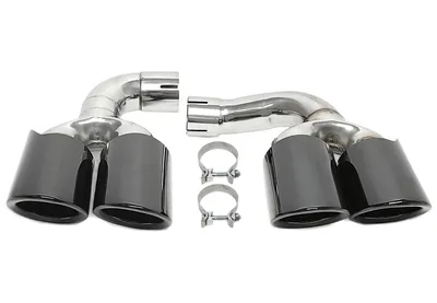 Screw-on tailpipe Porsche