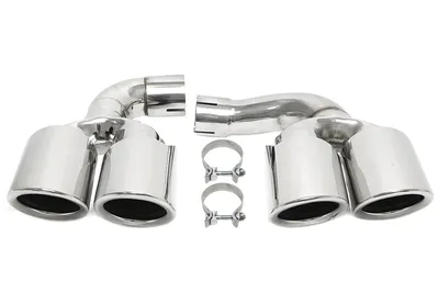 Screw-on tailpipe Porsche