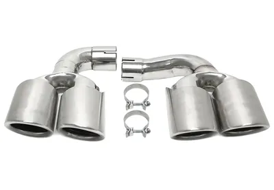 Screw-on tailpipe Porsche