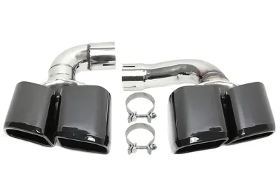 Screw-on tailpipe Porsche
