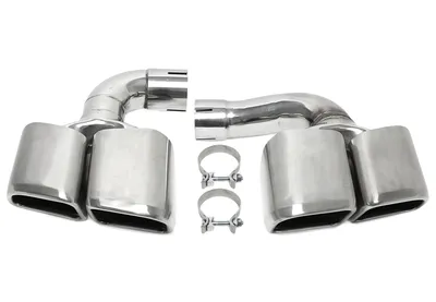Screw-on tailpipe Porsche
