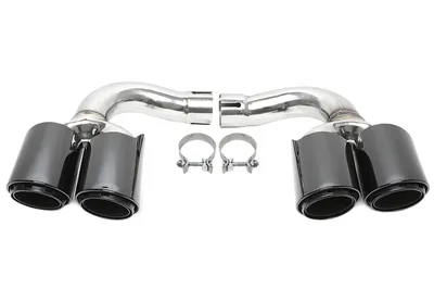 Screw-on tailpipe Porsche