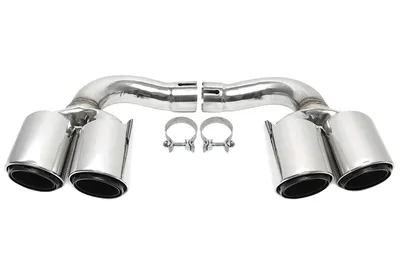 Screw-on tailpipe Porsche