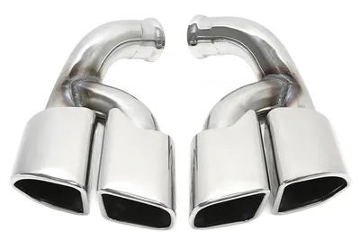 Screw-on tailpipe Porsche