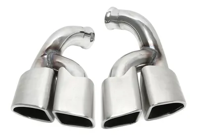 Screw-on tailpipe Porsche