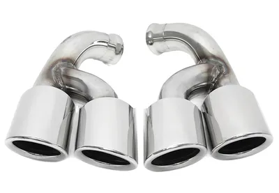 Screw-on tailpipe Porsche