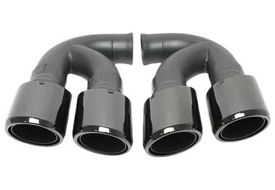 Screw-on tailpipe Porsche
