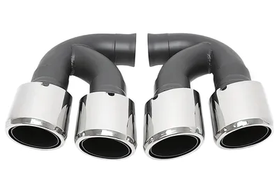 Screw-on tailpipe Porsche