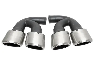 Screw-on tailpipe Porsche