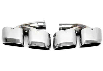 Screw-on tailpipe Porsche