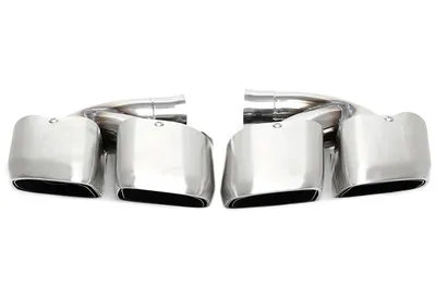 Screw-on tailpipe Porsche