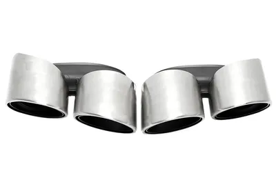 Screw-on tailpipe Porsche