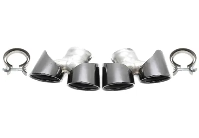 Screw-on tailpipe Porsche