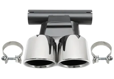 Screw-on tailpipe Porsche