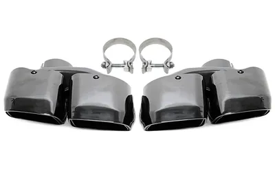 Screw-on tailpipe Porsche