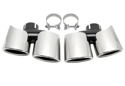 Screw-on tailpipe Porsche