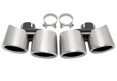 Screw-on tailpipe Porsche