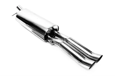 Rear silencer 2x76mm DTM Audi