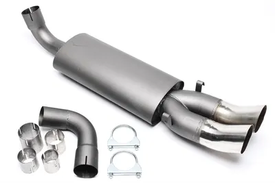 Sport rear silencer Audi