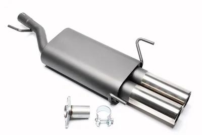 Sport rear silencer Opel