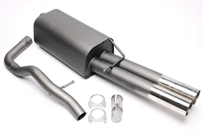 Sport rear silencer VW