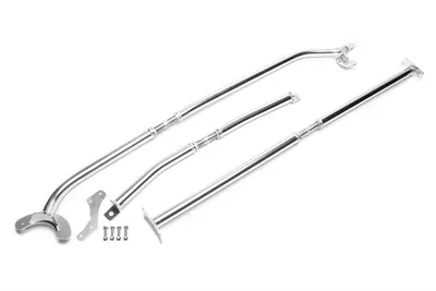 Aluminium dome strut kit (3-piece) Audi · Seat · Skoda · VW