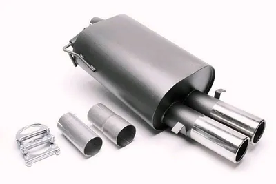 Sport rear silencer BMW