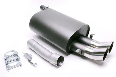 Sport rear silencer BMW