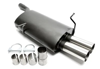 Sport rear silencer BMW