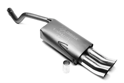 Sport rear silencer Fiat