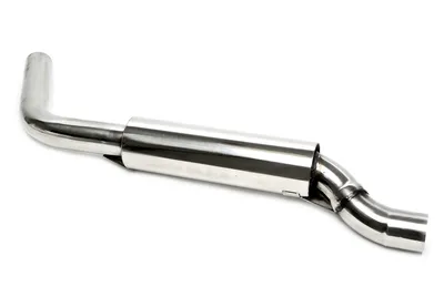 Front silencer stainless steel VW