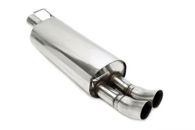 Rear silencer 2x76mm DTM Audi · Seat · VW