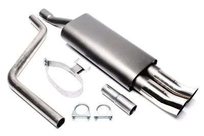 Sport rear silencer VW