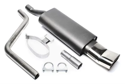 Sport rear silencer VW