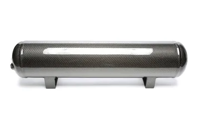 Air tank 19 litres / air tank black with real carbon veneer
