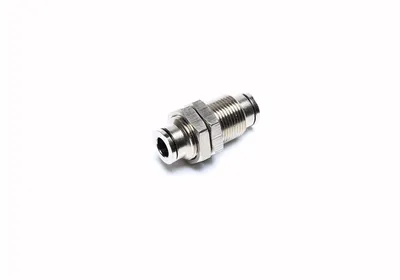 Bulkhead connector plug fitting 2 x 6mm