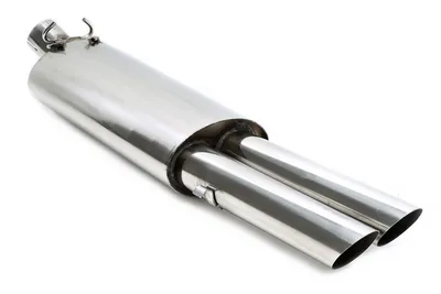 Rear silencer VW