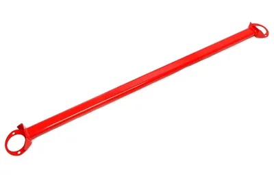 Steel strutbar backside red BMW