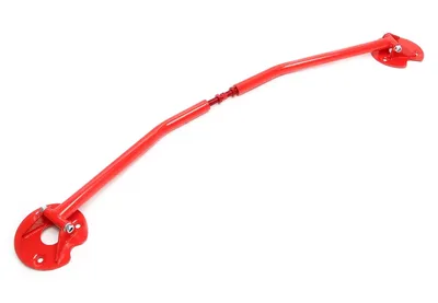 Steel strut brace red BMW