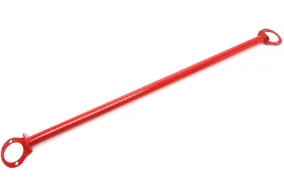 Steel strut brace, red, rear BMW