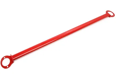 Steel dome strut red, rear BMW