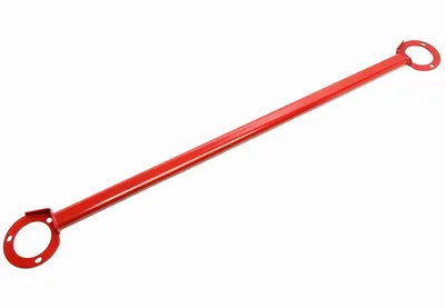 Steel strut brace, red, rear BMW