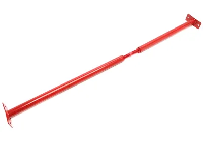 Steel dome strut red, rear VW