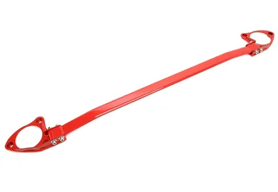 Steel Strut Brace Red, Front Mercedes Benz