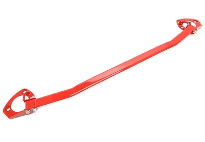 Steel Strut Brace Red, Front Honda
