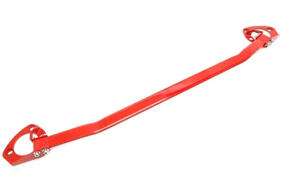 Steel Strut Brace Red, Front Honda