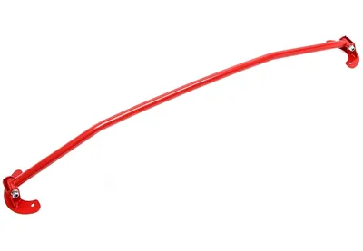 Steel strut brace, red, front VW