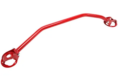 Steel Strut Brace Red, Front Mercedes Benz