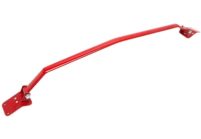 Steel Strut Brace Red, Front Mercedes Benz